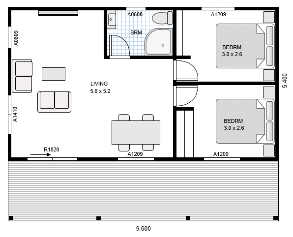 Ranchouse cabin